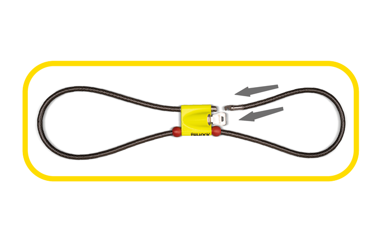 Bullock Dual Istruzioni #4: Spingere il cavo all’interno del corpo centrale