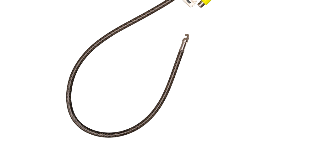 Antifurto Bullock® Dual con cavo in acciaio multitrefolo